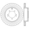 BENDIX 562571BC Brake Disc